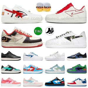 Chaussures de sport en gros ABC Camo Blanc Bleu Requin Blanc Collège Dropout Blanc Rouge Hommes Femmes Baskets Camo Combo Rose Pâte Vert Plateforme Chaussure Jogging Chaussures de Marche