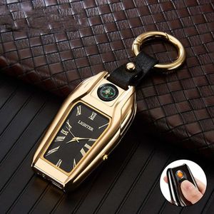 Charge de charge en gros Light Light Tungstten Wire Ignition Keychain Light with Watch