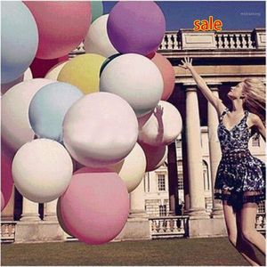 Autres fournitures de fête d'événement en gros coloré 36 pouces rond ballon géant ballon hélium gonflable gros gros ballons en latex pour anniversaire W