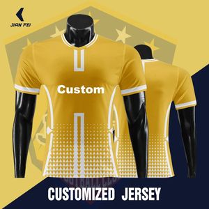 Maillots de Football personnalisés pour adultes, chemises en Polyester par Sublimation, uniforme d'entraînement sportif, vente en gros, WOX1226 240228