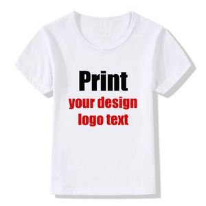 Venta al por mayor Camisetas personalizadas para niños DIY Imprima su diseño Camisetas para niños Póngase en contacto con el vendedor Frist 220616