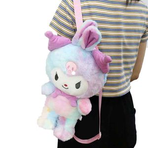 Gros jouet en peluche pour enfants mignons Anime doux dessin animé en peluche peluche mignon animal poupée sacs à dos pour anniversaire cadeaux de Noël décoration de salle prix de la machine à griffes