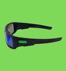 Envío al por mayor-Libre Diseñador OO9239 Cigüeñal Gafas de sol polarizadas Moda Gafas al aire libre Pulido Negro / Lente de jade OK52276510