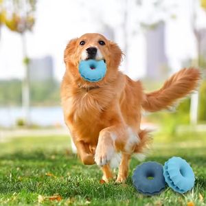 El perro al por mayor juega el juguete amistoso del caucho natural de Eco de los juguetes duros del Chewer del perro de Chewers agresivos