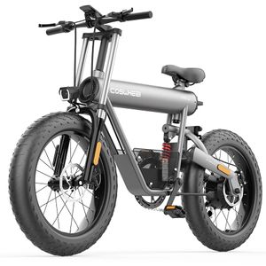 wholesale Electronics Bike 20Ah Battery20"x 4.0 Fat Tire Aluminium Alloy 48V 500W Motor 7 Speed Mountain Electric Bicycle 45Kmh
