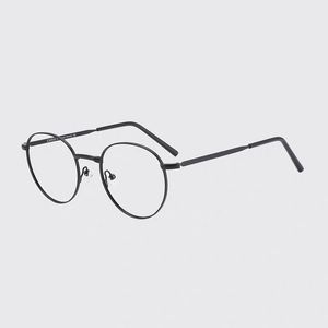 Cadre en gros - Cadre des lunettes femelle Small Face Round Cadre peut être équipé d'une lentille en ligne avec un cadre pour les yeux M