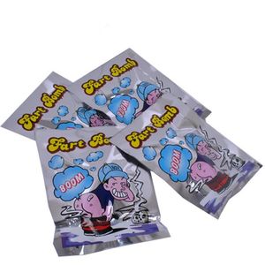Vente en gros Fart Bomb Bags Nouveauté Stink Bomb Smelly Funny Gags April Fools'Day Blagues pratiques Gadget Prank Gag Gift