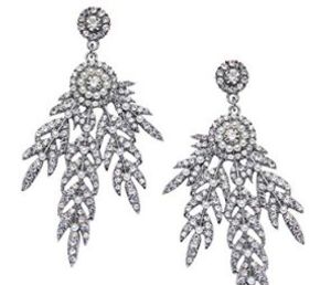 Al por mayor-Moda diseñador de lujo brillante hermoso diamante cristal deja gota larga cuelga pendientes de borla para mujer