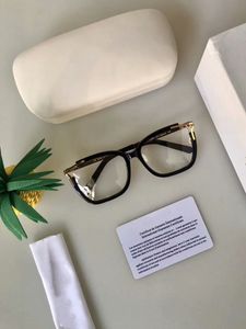 Al por mayor-marco mujer hombre marca diseñador marcos de anteojos diseñador marca anteojos marco lente transparente gafas marco oculos con estuche 2689