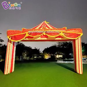 wholesale Free Express 4.8x3.8mH stand d'événement de gonflage d'arches de cirque gonflables décoratives pour événement fête entrée décoration jouets sport