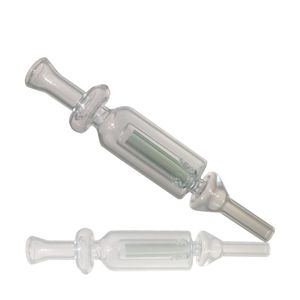 Gros Verre NC Fumer Vapeur Dab Paille Conseils Tuyau Main Pipes Toute Une Pièce Eau Recycler Chambre Chaleur Ongles Rig Outils