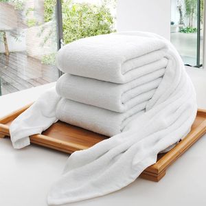 Vente en gros Guest House 100% coton blanc serviette hôtel serviettes de bain doux fournitures de salle de bain unisexe utilisation naturel sûr serviette de bain BC BH0710