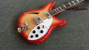 Guitare meilleure guitare de Chine Deluxe Model 360/12 STRING Guitare électrique Semi Hollow Cherry Burst