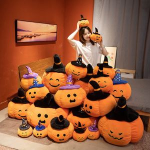 Vente en gros Halloween citrouille créative oreiller jouets en peluche Jeux pour enfants Playmate Festival tels que les prix de la machine de poupée cadeau