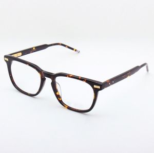 Gros-Haute Qualité Marque Designer lunettes Black Frame Mode femmes Menes classique Cadre en plastique plus plat