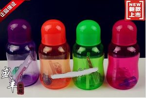 Envío gratis al por mayor Hookah - Hookah Acrylic color medium [SF] botella hookah, color entrega aleatoria