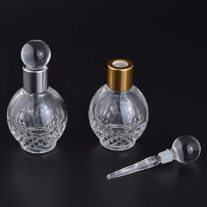 wholesale La bouteille de voyage en forme de boule de mode de 13 ml parfume les mini bouteilles de parfum rechargeables en verre