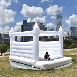 wholesale Vente chaude Différents styles colorés 3.5x3.5m (11.5x11.5ft) PVC Gonflable Mariage Jumper Château Gonflable / Moon Bounce House / Bridal Videur saut Maison