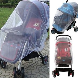 Venta al por mayor-Bebés Cochecito de bebé Cochecito de bebé Mosquito Insecto Net Safe Mesh Buggy Crib Netting