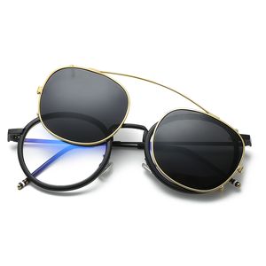 Vente en gros - monture de lunettes de créateur de lentilles Conception de style simple et élégant hommes femmes marque monture de lunettes avec étui