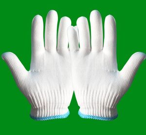 Wholesale gants en nylon non-slip kangli assurance travail épaississement pied lourd gants de protection résistant à l'usure sans poussière 60Pair