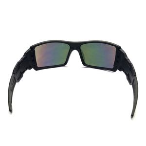 Gros-O Série Hommes Nouveau CUSTOM Oiol Roig Lunettes De Soleil De Mode Lunettes De Pêche Noir Texte Walleva Cadre Miroir Feu Lentille Livraison Gratuite OK43