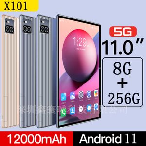 Vente en gros de tablettes transfrontalières Nouveau Android Ten Core IPS Haute Définition Écran Mince 5G Double Carte Appel GPS Positionnement Global