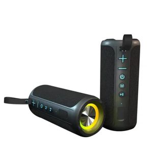Mini haut-parleurs TWS portables à dents bleues, étanches, sans fil, son stéréo puissant, pour l'extérieur, vente en gros