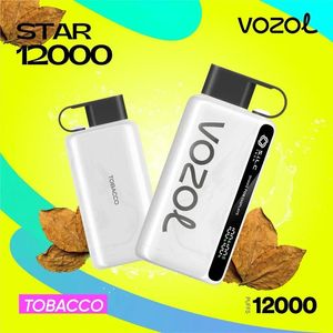 Prix de gros Vozol 12000 bouffées minimum 50pcs stylo vape jetable cigarette électronique Pod Wape