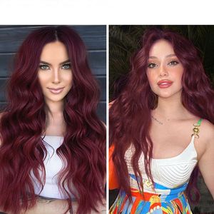 Prix de gros Premier Highlight Color Virgin Hair Natural Wave 360 Lace Wig Perruque frontale de cheveux humains avec cheveux de bébé livraison rapide gratuite
