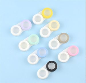 Vente en gros de plusieurs couleurs Prix Accessoires pour lentilles de contact Étuis colorés Paquet de lentilles de beauté JL1536