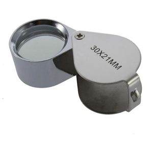 Wholesale Shipping Fast 180 PCS 30x 21mm Jewelers Eye Magnifying Glass Magnifier Loupe SN885
