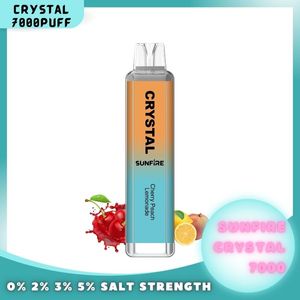 Sunfire Crystal de Sunfire al por mayor 7K 7000 Puff Vape desechable USA USA TOEM/ODM Tornado 7K Puff Flow Airflow Tipo-C Mini Cigarry E IMINI 7000 Vape desechable Vape