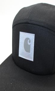 outillage en gros de cinq pièces Camp Flat Brim Brand Hip Hop Hat 2021 Logo réflexifère Retro Hat Style Material6230906