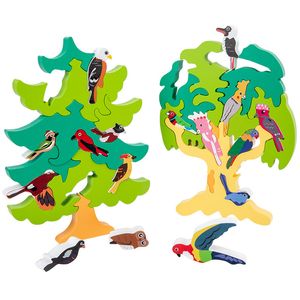 Venta al por mayor de juguetes Rompecabezas de ladrillo y madera personalizados Tangram Color 3d Puzzle Modelo Puzzle Fold Puzzle 9060 Juguete de madera para niños Regalo de Navidad Jigsaw Board Puzzle Enfant 3 Ans