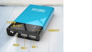 Banque de puissance ultra mince mince powerbank 20000mah en gros pour téléphone portable xiaomi Tablet PC batterie externe