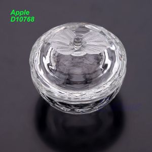 Al por mayor-Único Clear Nail Art Acrylic Crystal Glass Dappen Dish Liquid Powder Container-Y107