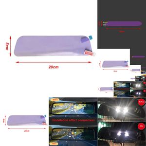 Merroir de recul universel en gros - Vision arrière intérieure - Glare Film anti-lumière imperméable Protection Interior Acce