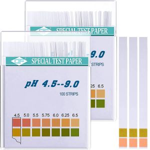 wholesale Bandelettes de test de pH universelles Bandelettes de papier de test de pH acide alcalin professionnel pour mesure du pH de la salive de l'urine de 4,5 à 9,0 LL