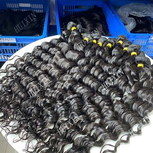 Fournisseur en gros Lot 10PCS Bundles Indien 12A 100% Non Transformés Raw Virgin Grade Cheveux Humains Raw Natural Wave