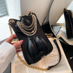 Vente en gros femmes sacs à bandoulière rue Spice Girl chaîne sac de téléphone portable conception de niche sac à dos en cuir de mode occidentale quotidien Joker sac à main en cuir noir 99335 #