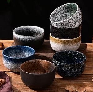 Cuencos mayorista tazones de sopa de cerámica japonesa tazón de postre de casas retro tazón de arroz SN4436