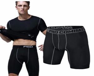 Wholesports Gym Shorts Black Short Men corriendo Pantalones cortos de chándal Combate Combate Entrenamiento seco Leggings Men Sh9898390