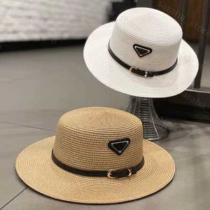 Chapeaux à large bord Designer Straw Hat luxe gentleman Cap top qualité hommes et femmes chapeau de soleil J230328