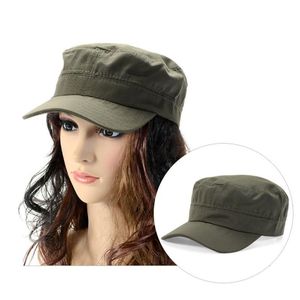 Chapeaux à large bord chapeau militaire armée conduite Cadet Castro hommes casquette d'été femmes