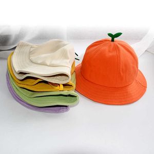 Chapeaux à large bord Sprout Hat Herbe Enfants Seau Chapeau Nouveaux Enfants Chapeau Crème Solaire Soleil Chapeau 2021 Été Bébé Pêcheur Chapeau R230308