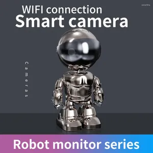 WiFi Camera Robot 1080p HD Rastreo automático CCTV Video Vigilance Security Network Smart con aplicación