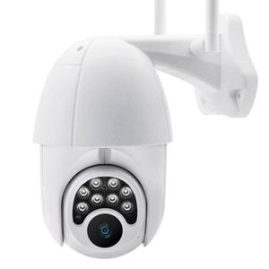 Wifi HD 1080P IP Camera 8 LEDS Infrared 6x Zoom Outdoor Camera Full-Color Night Vision Surveillance Camera Waterproof PTZ Rotation - EU plug