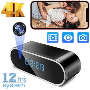 WiFi Mini Camera Clock Mini Camera Recorder HD Secret Ir Night Vision Motion Motion Détection Camoration Caméra de sécurité Home Surveillance