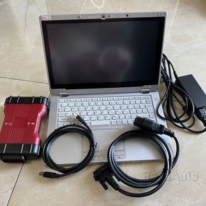 Vcm 2 outil de diagnostic de puce complète ford IDS V120 SSD ordinateur portable cf-ax2 i5 4g écran tactile hardbook câbles obd d'ordinateur ensemble complet prêt à l'emploi